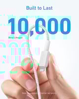 سلك انكر قماشي 322 تايب سي الى لايتنينق 1.8 متر -...