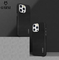 كفر جوال جلد من قرم لون اسود