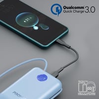 أفضل بطارية متنقلة 4 في 1 صغيرة الحجم بسعة 30000 م...