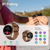 ساعة Mibro Lite 3 Pro ذهبي شاشه 1.32 . نظام تحديد...