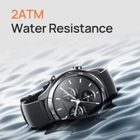 ميبرو A3 ساعة يد ذكية ربل مع نظام GPS - اسود