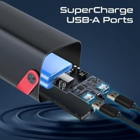 بطارية جبارة بسعة 80000 مللي أمبير – شحن سريع USB-...