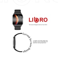 ليبرو - ساعة Lib1ARC الذكية بتصميم منحني أنيق بقيا...