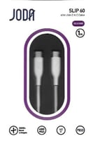 كابل طول واحد متر USB CC من السيليكون SLIP 60 ابيض...