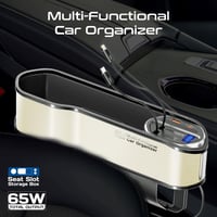 منظم سيارة متعدد الوظائف مزود بمحطة شحن بقوة 65 وا...