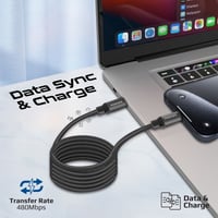 أقصى درجات الراحة والتنظيم مع كابل USB-C المغناطيس...