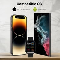 ساعة ذكية بشاشة AMOLED بقياس 1.78 بوصة مع الاتصال...