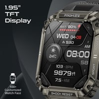 الساعة الذكية xWatch-S19 بتصميم قوي وشاشة TFT بقيا...