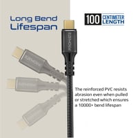 أداء لا مثيل له مع كابل USB-C متوافق مع ثندربولت-3...