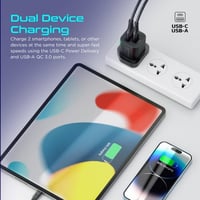 تجربة شحن فائقة الأمان والسرعة مع رأس شاحن الحائط...