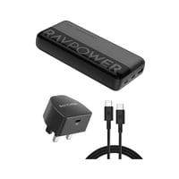 بكج راف باور بطارية بقوة 20 واط بسعة 20000 ملي امب...