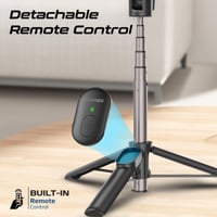 أحدث عصا سيلفي قابلة للطي متوافقة مع ماج سيف مع جه...