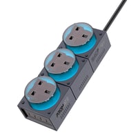 محطة الشحن المتعددة 7 في 1 توفر طاقة شحن 240 واط ب...