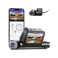 أزدوم - داش كام سيارة أمامي 2k مع 3 كاميرات فل إتش...