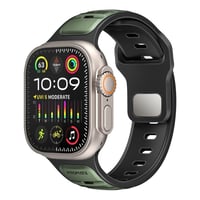 سوار رياضي متين مصنوع من السيليكون بتصميم أنيق، يج...