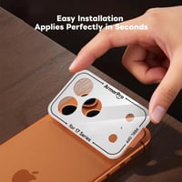 حماية عدسات ايفون 17 برو ماكس ارمور برو شفافة مقاو...