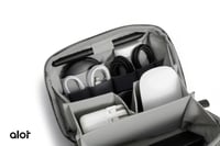 ألوت - حقيبة يد Alot الجلدية بسعة 1 لتر مقسمه من ا...