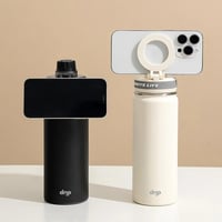 دريب حافظة سوائل ستانلس ستيل مقاومة للصداء مع ماج...