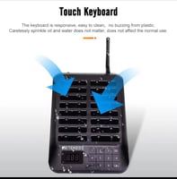 طقم بياجر 16 حبة اسود مدمج