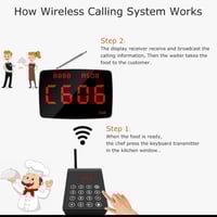 جهاز نداء للزبائن لترتيب الدور