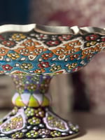 صحن فخار مزخرف