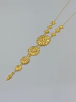 عقد كرسي جابر ذهب عيار 21