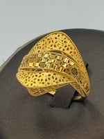 خاتم ذهب عيار 21