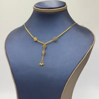 عقد ذهب عيار 21