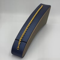 اسوارة مبروم ذهب عيار 21