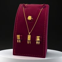 طقم رمش العروس ذهب عيار 21