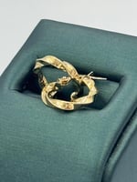 Earring Gold 18K - حلق ذهب عيار 18