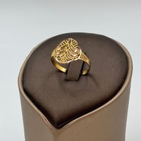 خاتم ذهب عيار 21