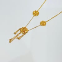 عقد شمس ذهب عيار 22