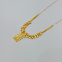 عقد غصن الزيتون ذهب عيار 21