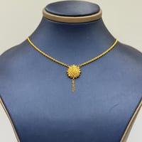 عقد كرسي جابر ذهب عيار 21