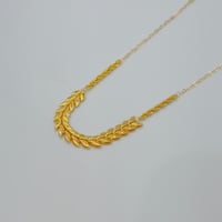 عقد غصن الزيتون ذهب عيار 21