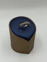 خاتم تصميم عالمي ذهب عيار 18