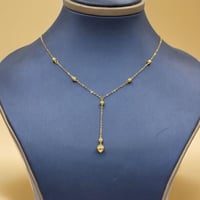 عقد ذهب عيار 21