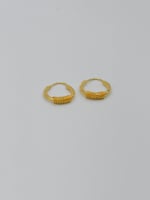 حلق ذهب عيار 22