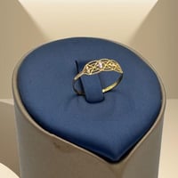 خاتم ذهب عيار 21