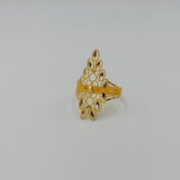 خاتم غصن الزيتون ذهب عيار 21