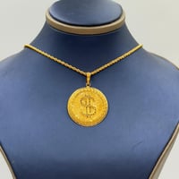 عقد ذهب عيار 21