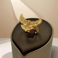 خاتم صقر ذهب عيار 21