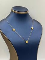 Necklace 18K - عقد فانكليف عيار 18