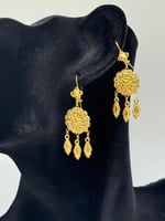 حلق كرسي جابر ذهب عيار 21