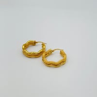 حلق ذهب عيار 18