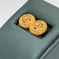 حلق ذهب عيار 21