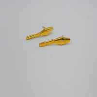 حلق تصميم عالمي ذهب عيار 21