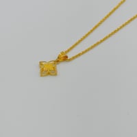 عقد تصميم عالمي ذهب عيار 21