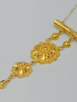 عقد كرسي جابر ذهب عيار 21